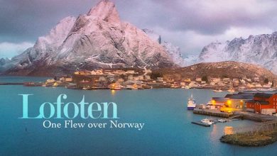 Photo of Gyönyörű légifelvétel a norvég Lofoten-szigetcsoportról