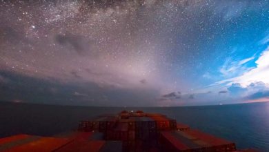 Photo of 30 nap a tengeren – lélegzetelállító time-lapse videót készítettek egy teherhajó fedélzetéről